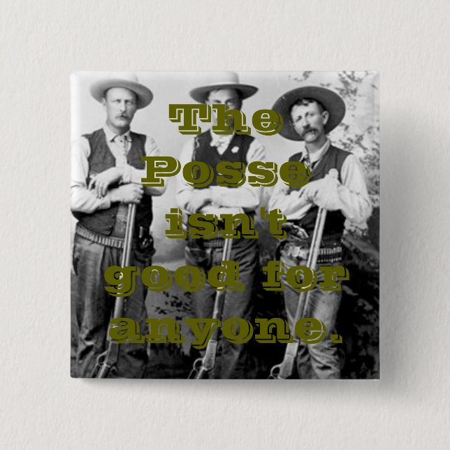 Anti-Posse III Pinback Button (Front)