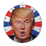 Anti President Donald Trump - Big Mouth Dartboard With Darts at Zazzle
