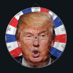 Anti President Donald Trump - Big Mouth Dartboard With Darts<br><div class="desc">Demonstrate your contempt for Donald Trump and the frightening future of a Donald Trump presidency with this Trump in his face big mouth dartboard.</div>