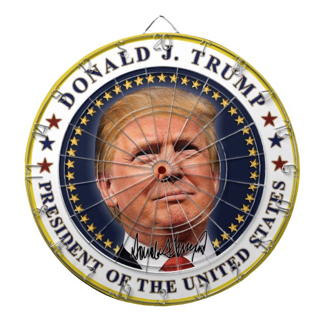 Anti President Donald Trump Dart Board (Front)