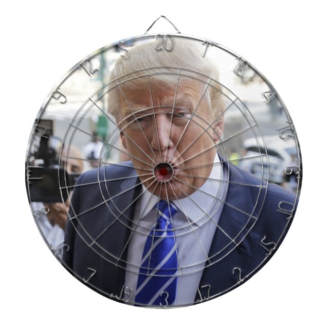 Anti President Donald Trump Dartboard (Front)