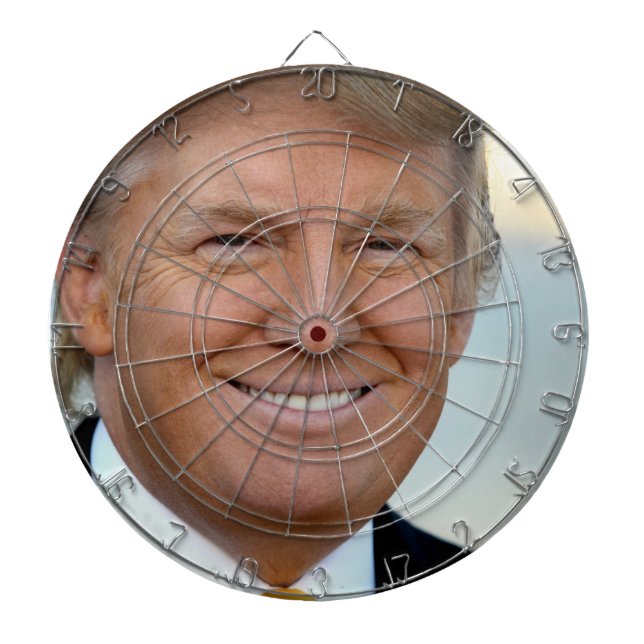 Anti President Donald Trump Dartboard (Front)