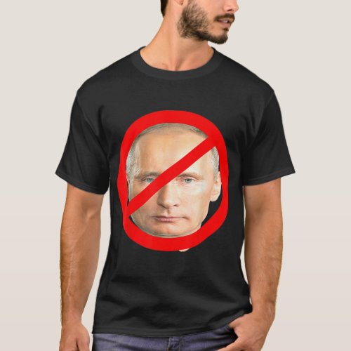 Anti Putin Russia Pro Ukraine Support Free Ukrain T_Shirt
