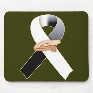 Anti Racism Awareness Ribbon Mousepad
