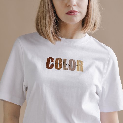 Anti_Racism Quote LOVE HAS NO COLOR Equality T_Shirt