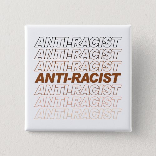 Anti_Racist Pattern Button