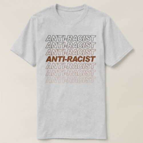 Anti_Racist Pattern T_Shirt