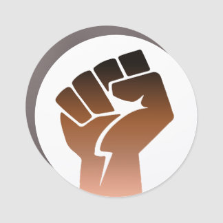 Anti-Racist Resistance Fist Car Magnet