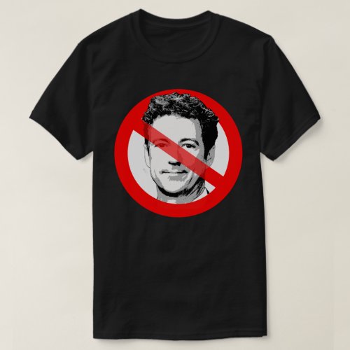 Anti Rand Paul Crossed Out Face T_Shirt