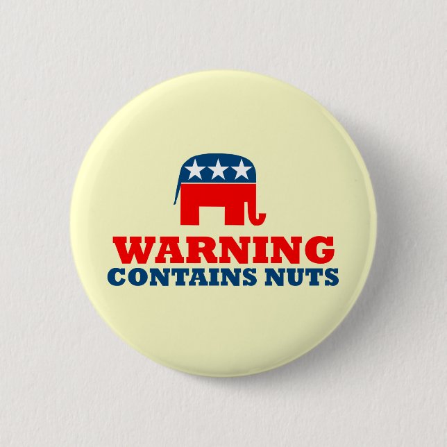 Anti Republican Button (Front)