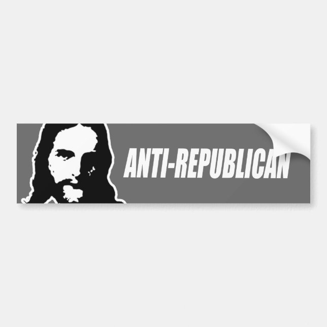 ANTI-REPUBLICAN Stuff Bumper Sticker (Front)