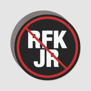 Anti RFK Jr. Vote Against Robert F. Kennedy Car Magnet