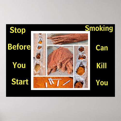 anti smoking posters many