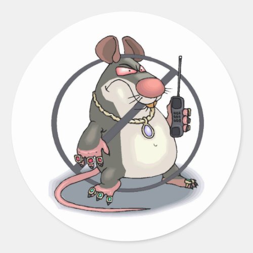 Anti_Snitch No Rats Sticker