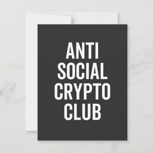 Anti Social Crypto Club (Front)