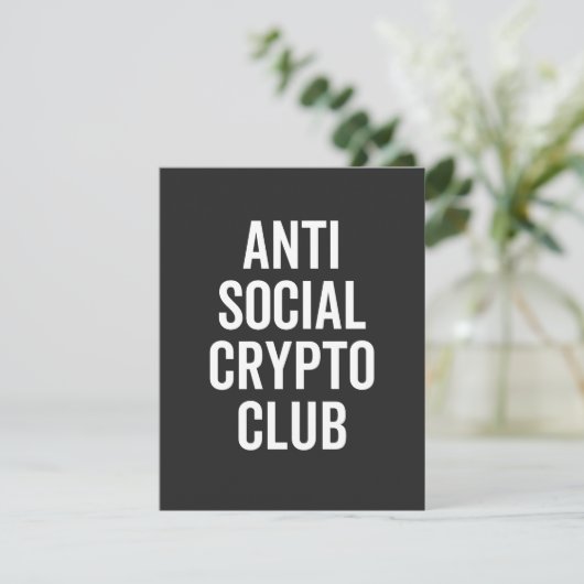 Anti Social Crypto Club (Standing Front)