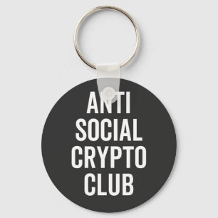 Anti Social Crypto Club Keychain