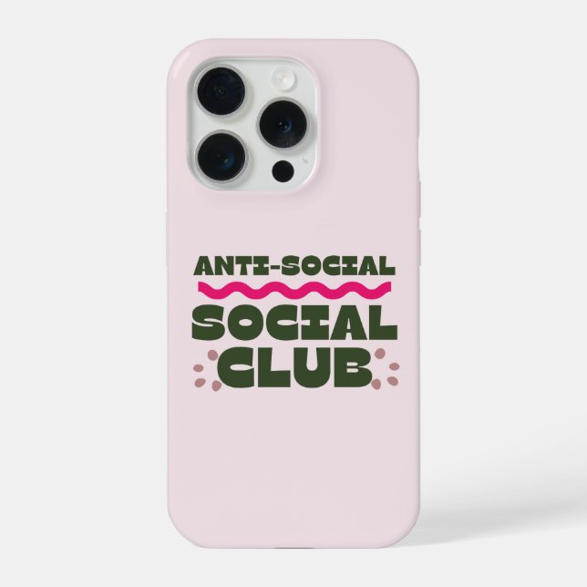 Anti-Social Social Club Iphone Case (Back)