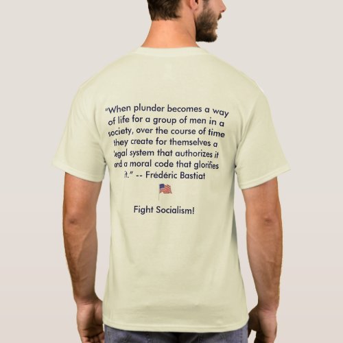 Anti_Socialism Bastiat T_Shirt