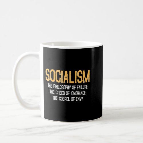 Anti_Socialism Failure Envy Winston Churchill Quot Coffee Mug