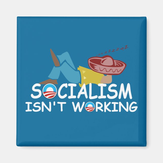Anti socialism magnet (Front)