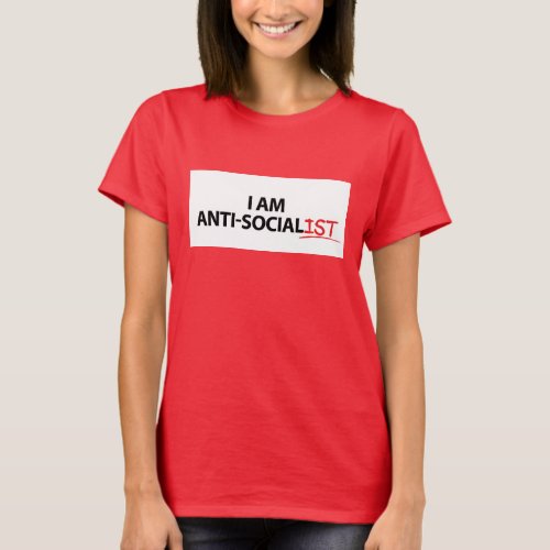anti-socialist T-Shirt