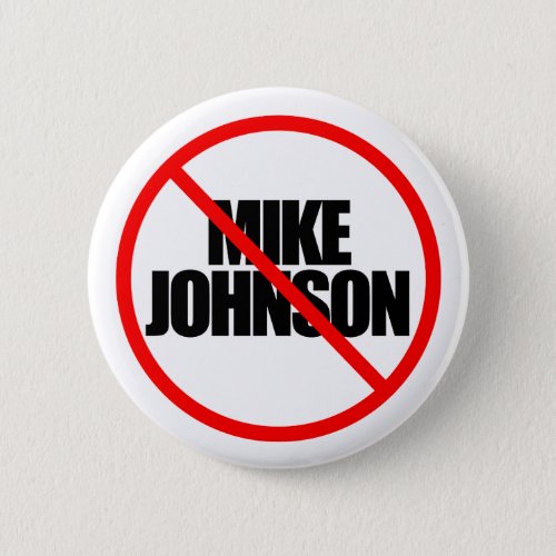 Anti Speaker Johnson Sticker Button