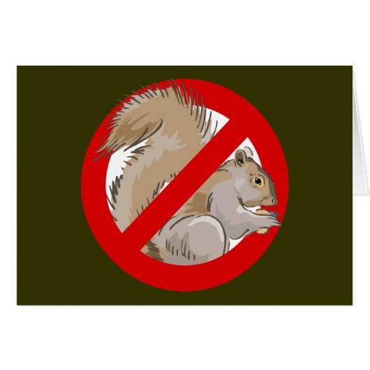 Anti-Squirrel Cards (Front Horizontal)