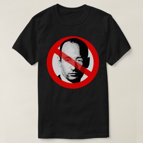 Anti Stephen Miller Crossed Out Face T_Shirt