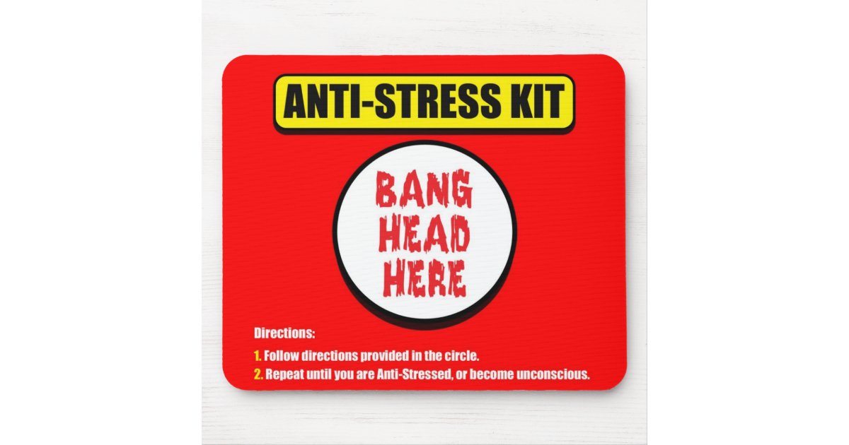 Anti Stress Kit Mouse Pad | Zazzle