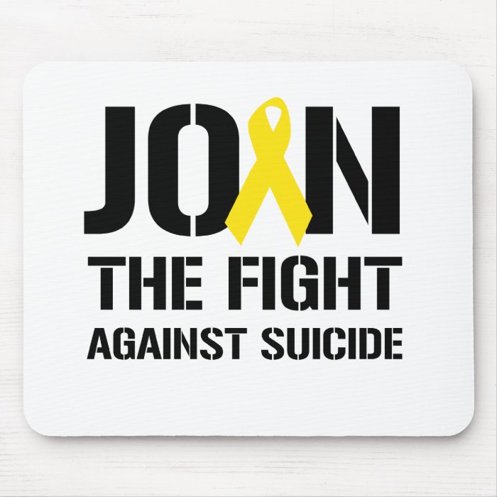 Anti Suicide Mouse Pads