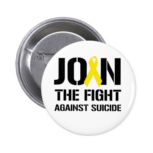 Anti-Suicide Pinback Button | Zazzle