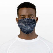 Anti-Surveillance Camouflage #1 Adult Cloth Face Mask (Worn)