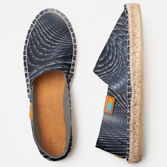 Anti-Surveillance Camouflage #1 Espadrilles (Side)