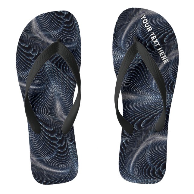 Anti-Surveillance Camouflage #1 Flip Flops (Footbed)