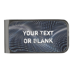 Anti-Surveillance Camouflage #1 Gunmetal Finish Money Clip