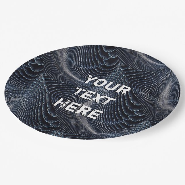 Anti-Surveillance Camouflage #1 Paper Plates (Angled)