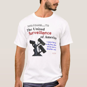 Anti Surveillance Political Protest T-Shirt