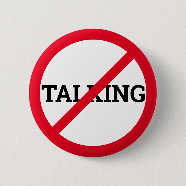 Anti Talking Button (Front)