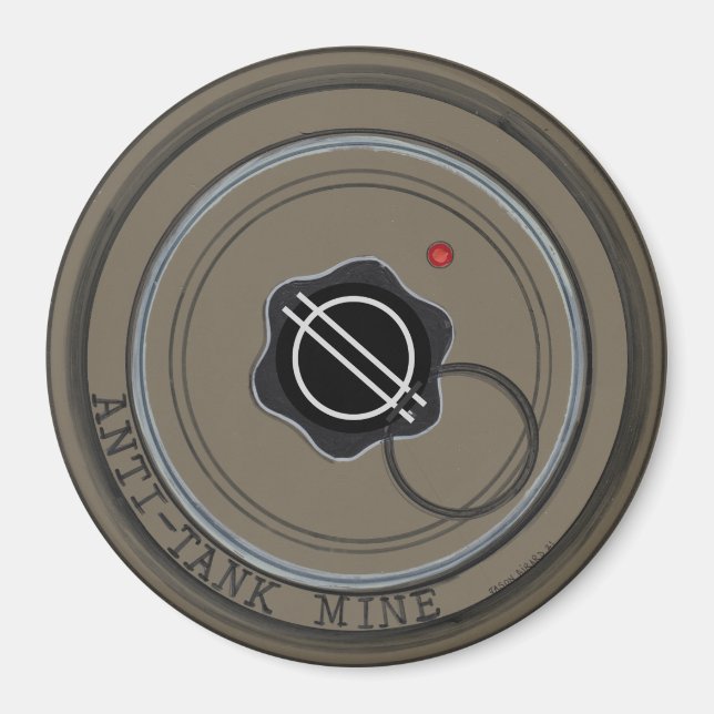 Anti-Tank Mine Magnet (Front)