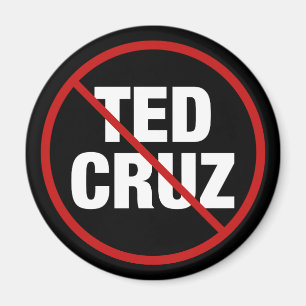 Anti Ted Cruz Texas Democrat Political Magnet