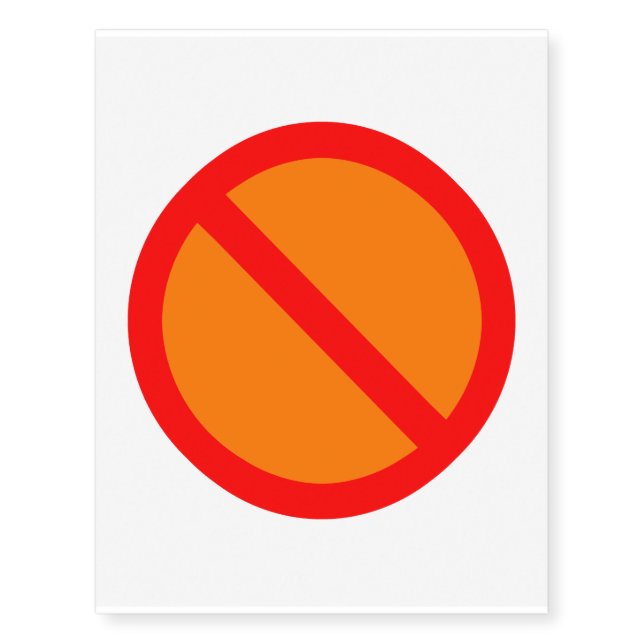 Anti Temporary Tattoos (Front)