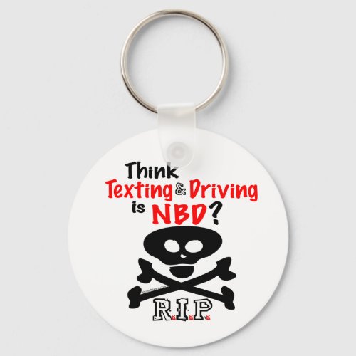 Anti_Texting While Driving Keychain
