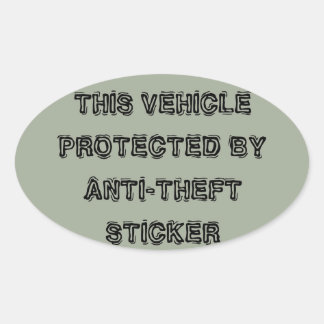 Anti-theft sticker