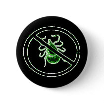 Anti-Tick Lyme Disease Awareness Pin