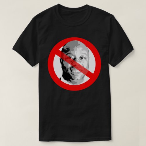 Anti Tim Scott Crossed Out Face T_Shirt