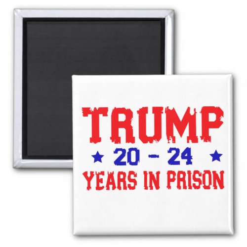 Anti_Trump 20_24 Years in prison Democrat Magnet