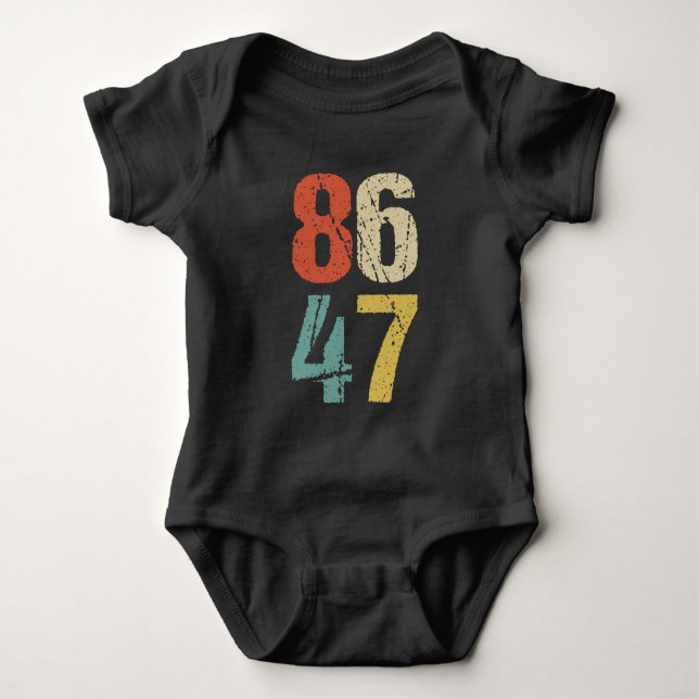 Anti-Trump - 86 47 I Baby Bodysuit (Front)