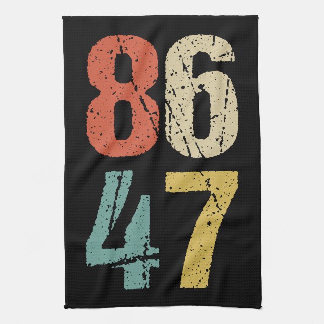 Anti-Trump - 86 47 I Kitchen Towel (Vertical)