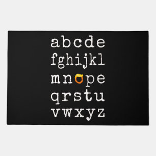 Anti-Trump Alphabet - Nope V Doormat